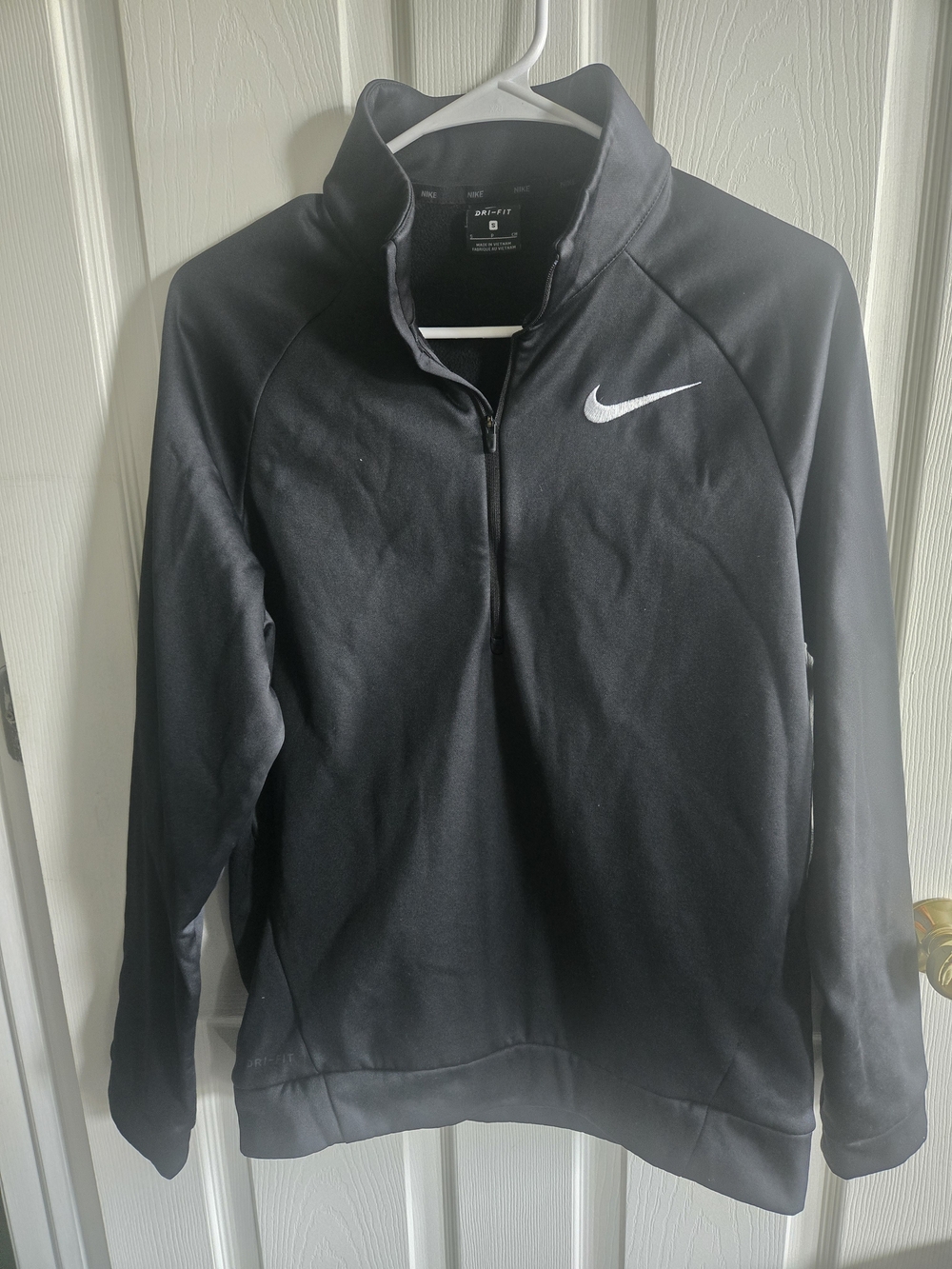 Nike Black Half-Zip Performance Pullover Jacket